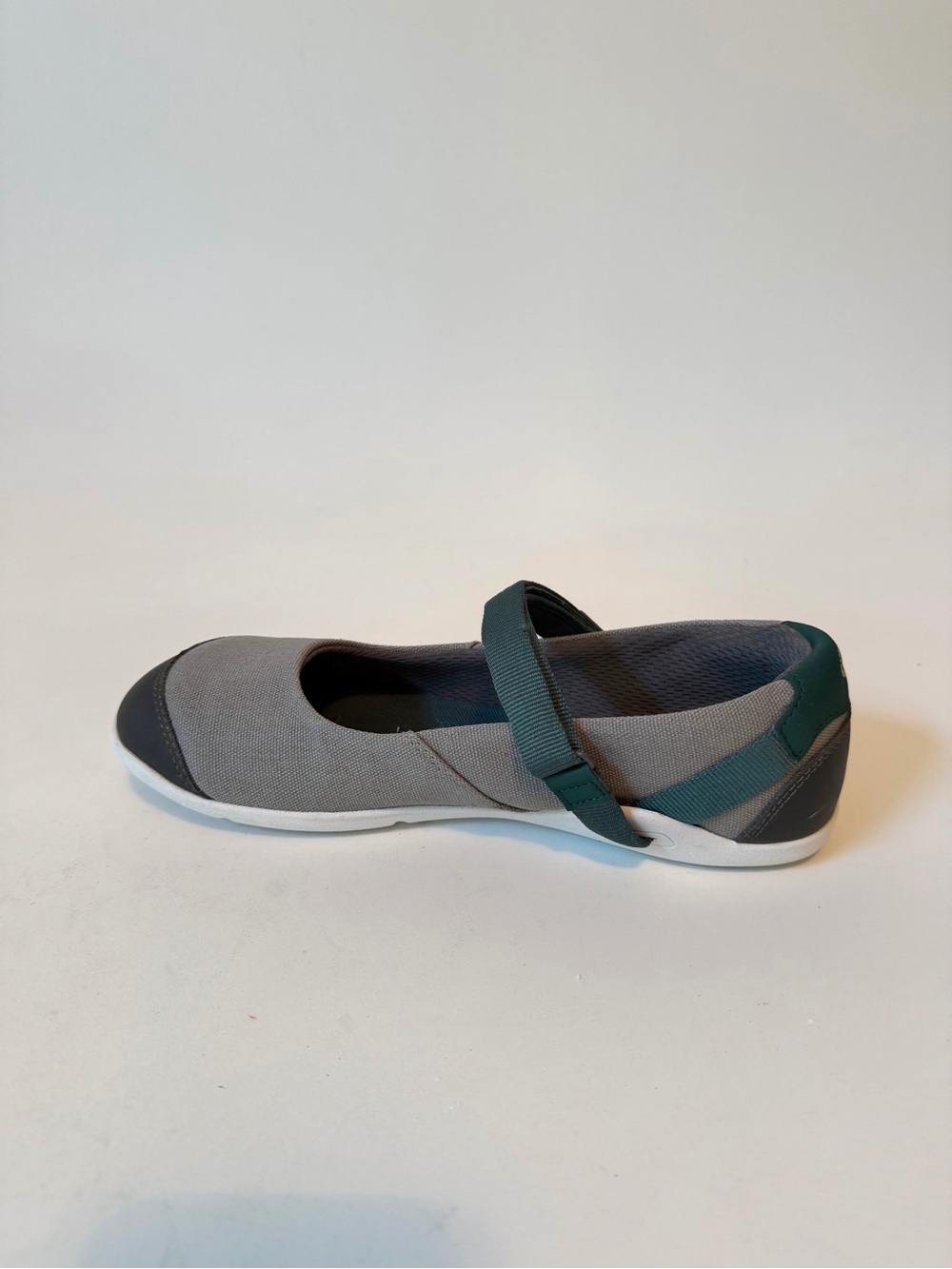 Xero Cassie Teal Mary Jane Flats Loafers Hemp Canvas Barefoot Shoe Womens Size 9 - Picture 4 of 16